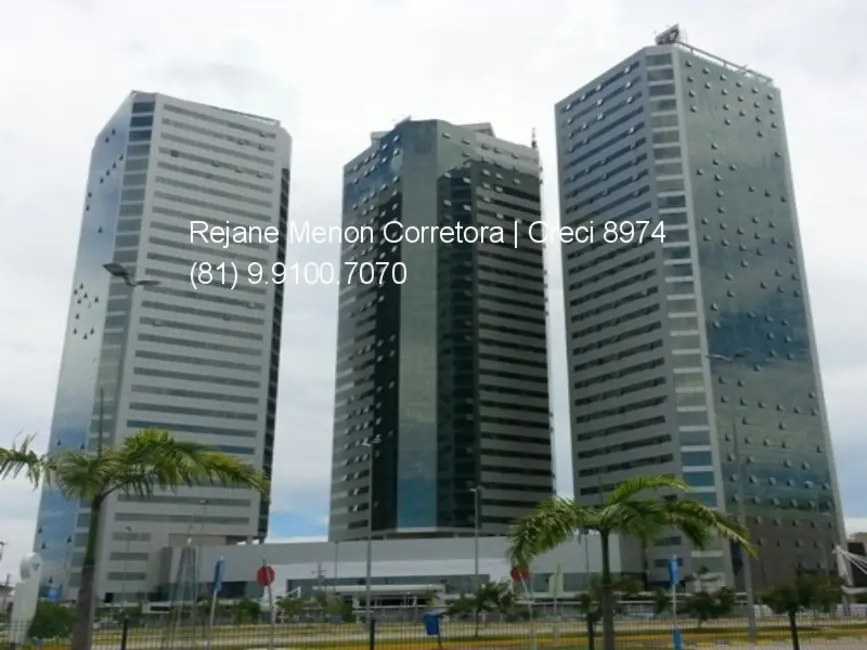 Foto 2 de Sala Comercial para alugar, 43m2 em Pina, Recife - PE