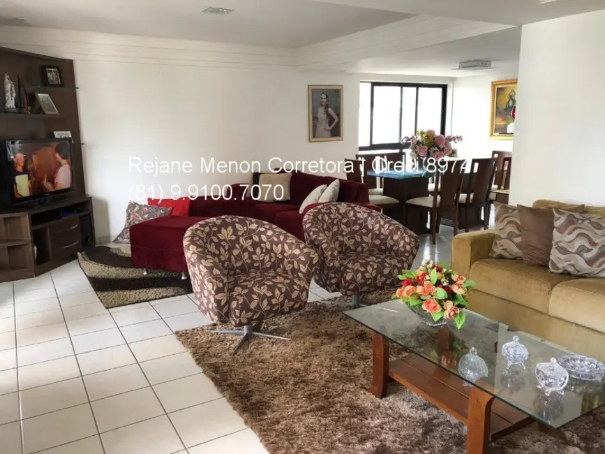 Foto 1 de Apartamento com 4 quartos à venda, 180m2 em Espinheiro, Recife - PE