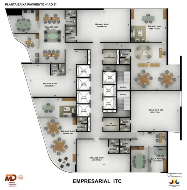 Foto 8 de Sala Comercial para alugar, 115m2 em Pina, Recife - PE