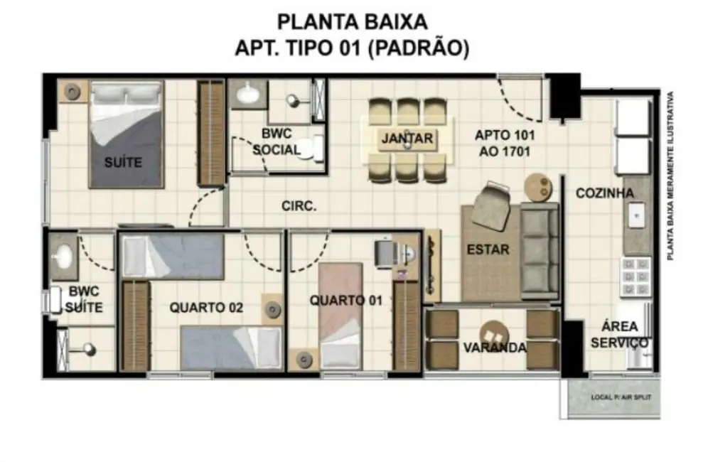 Foto 7 de Apartamento com 2 quartos à venda, 58m2 em Encruzilhada, Recife - PE