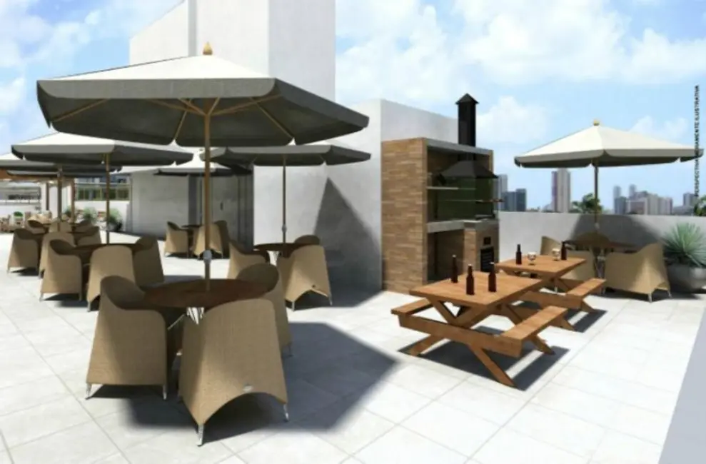 Foto 6 de Apartamento com 1 quarto à venda, 38m2 em Espinheiro, Recife - PE