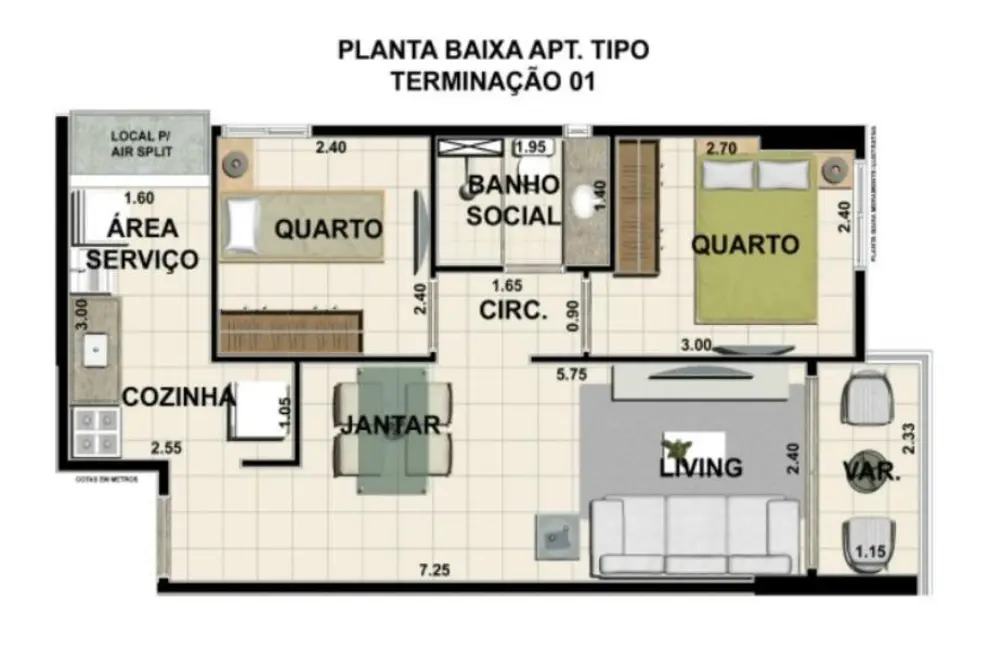 Foto 9 de Apartamento com 1 quarto à venda, 38m2 em Espinheiro, Recife - PE