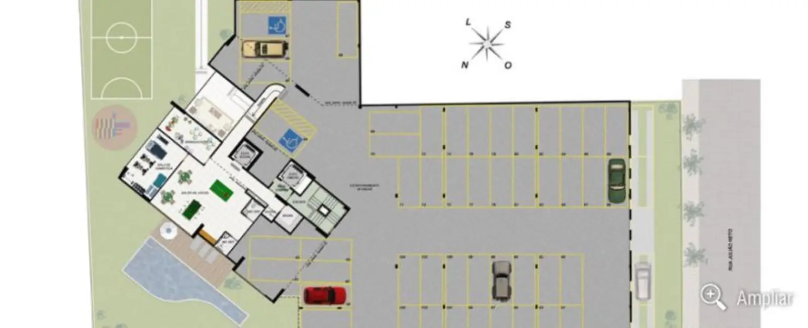 Foto 3 de Apartamento com 3 quartos à venda, 82m2 em Encruzilhada, Recife - PE