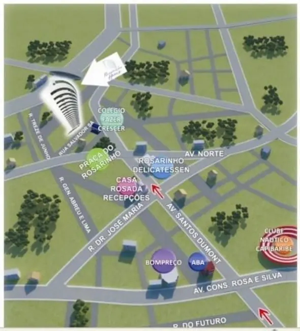 Foto 4 de Apartamento com 1 quarto à venda, 46m2 em Ponto de Parada, Recife - PE