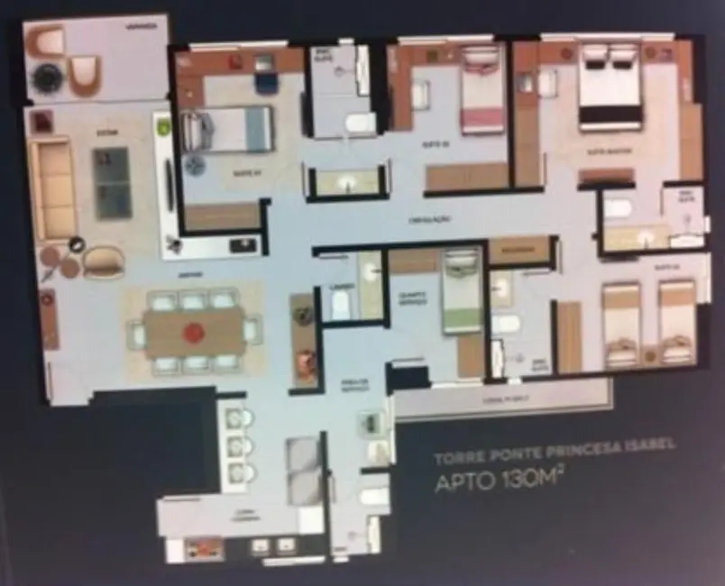 Foto 5 de Apartamento com 4 quartos à venda, 130m2 em Ilha do Retiro, Recife - PE