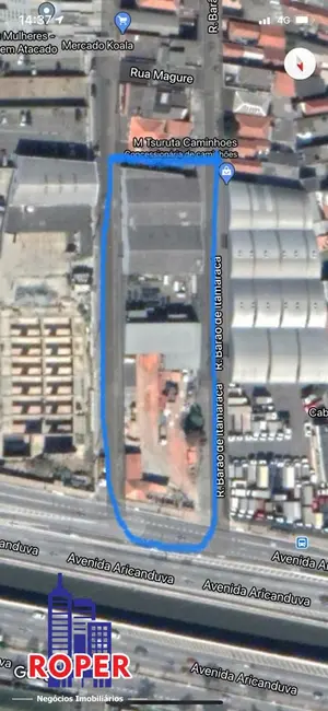 Foto 7 de Terreno / Lote à venda e para alugar, 3000m2 em Jardim São Cristóvão, São Paulo - SP