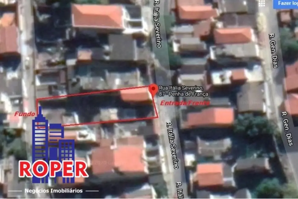 Terreno / Lote à venda, 400m2 em Penha de França, São Paulo - SP - imagem 1 Foto 1 de Terreno / Lote à venda, 400m2 em Penha de França, São Paulo - SP
