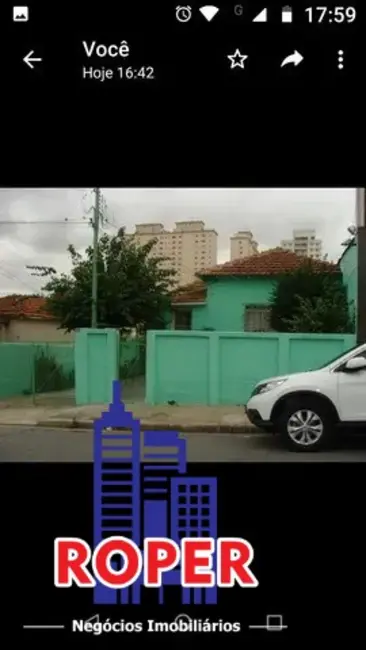 Terreno / Lote à venda, 390m2 em Vila Gomes Cardim, São Paulo - SP - imagem 4 Foto 4 de Terreno / Lote à venda, 390m2 em Vila Gomes Cardim, São Paulo - SP