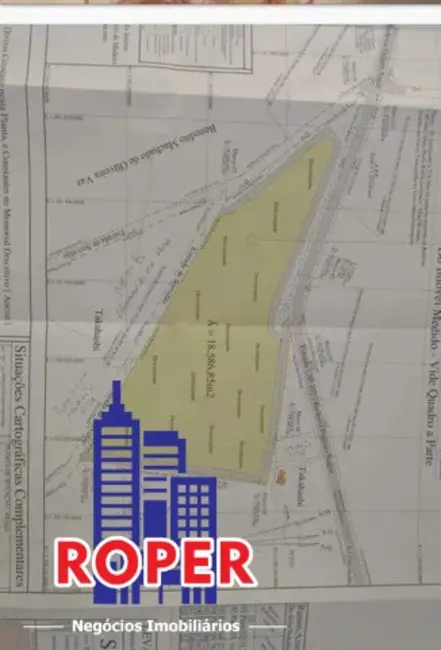 Foto 5 de Terreno / Lote à venda, 8000m2 em Mogi Moderno, Mogi Das Cruzes - SP