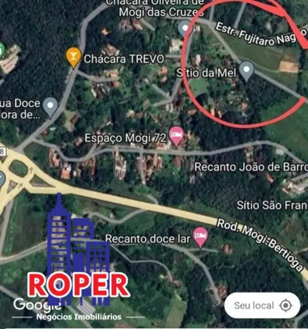 Foto 1 de Terreno / Lote à venda, 8000m2 em Mogi Moderno, Mogi Das Cruzes - SP