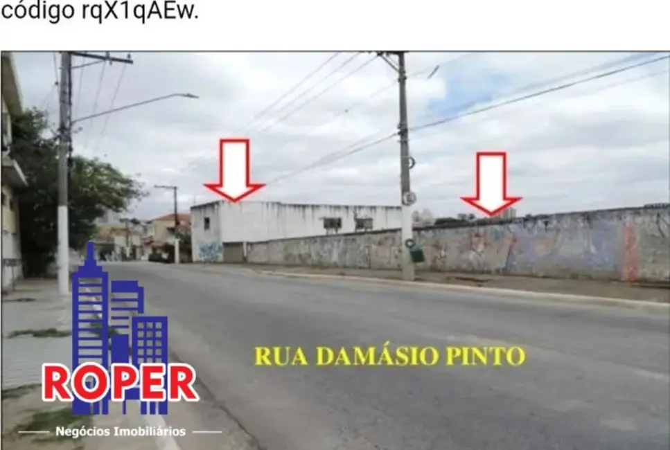Foto 2 de Terreno / Lote à venda, 1348m2 em Itaquera, São Paulo - SP