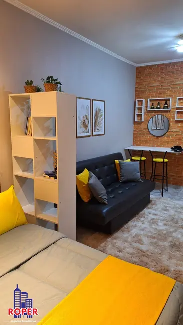 Foto 2 de Apartamento com 1 quarto à venda, 30m2 em Aviação, Praia Grande - SP