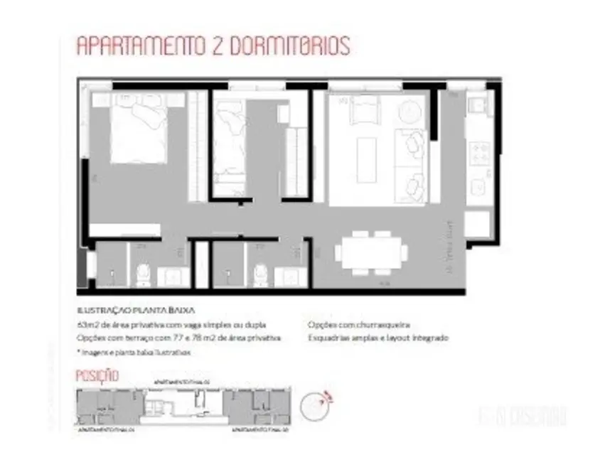Foto 6 de Apartamento com 2 quartos à venda, 64m2 em Rio Branco, Porto Alegre - RS