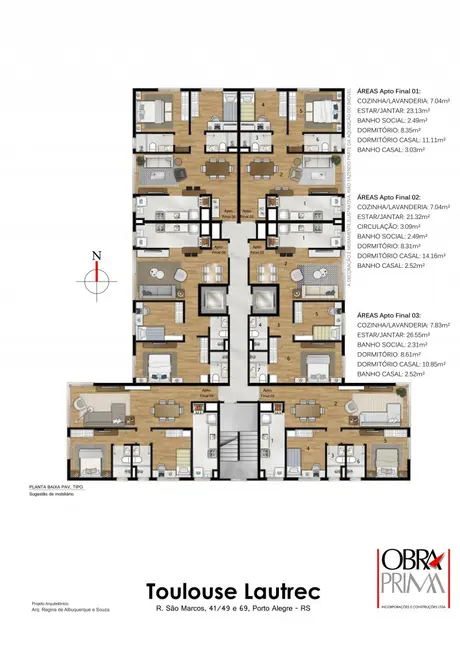 Foto 8 de Apartamento com 2 quartos à venda, 66m2 em Bom Jesus, Porto Alegre - RS