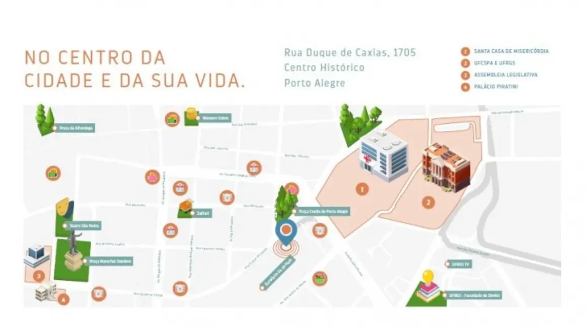 Foto 4 de Apartamento com 1 quarto à venda, 33m2 em Centro Histórico, Porto Alegre - RS