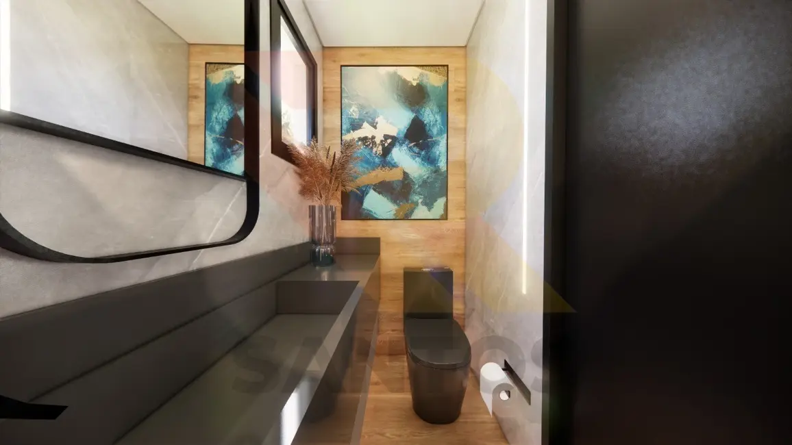 Foto 4 de Casa de Condomínio com 3 quartos à venda, 235m2 em Residencial Colinas do Aruã, Mogi Das Cruzes - SP