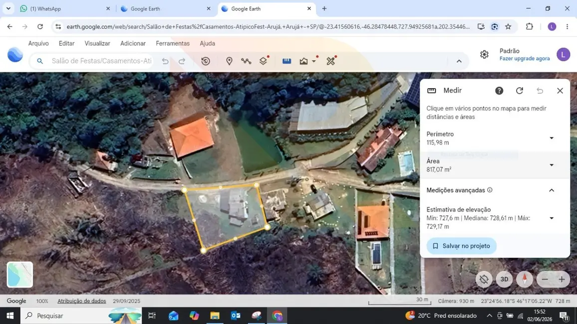 Foto 5 de Casa com 2 quartos à venda, 482m2 em Caputera, Aruja - SP
