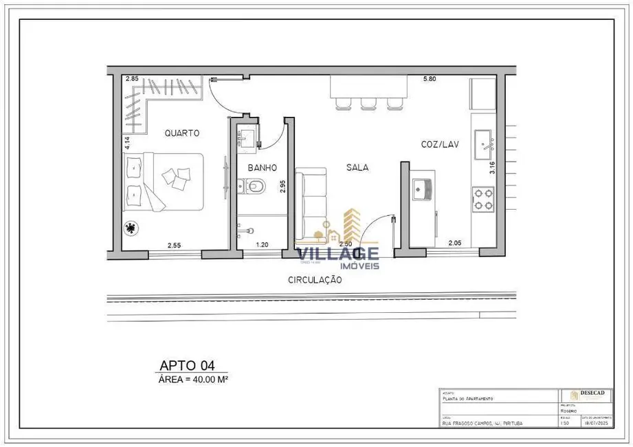 Foto 5 de Casa com 1 quarto para alugar, 40m2 em Vila Boaçava, São Paulo - SP