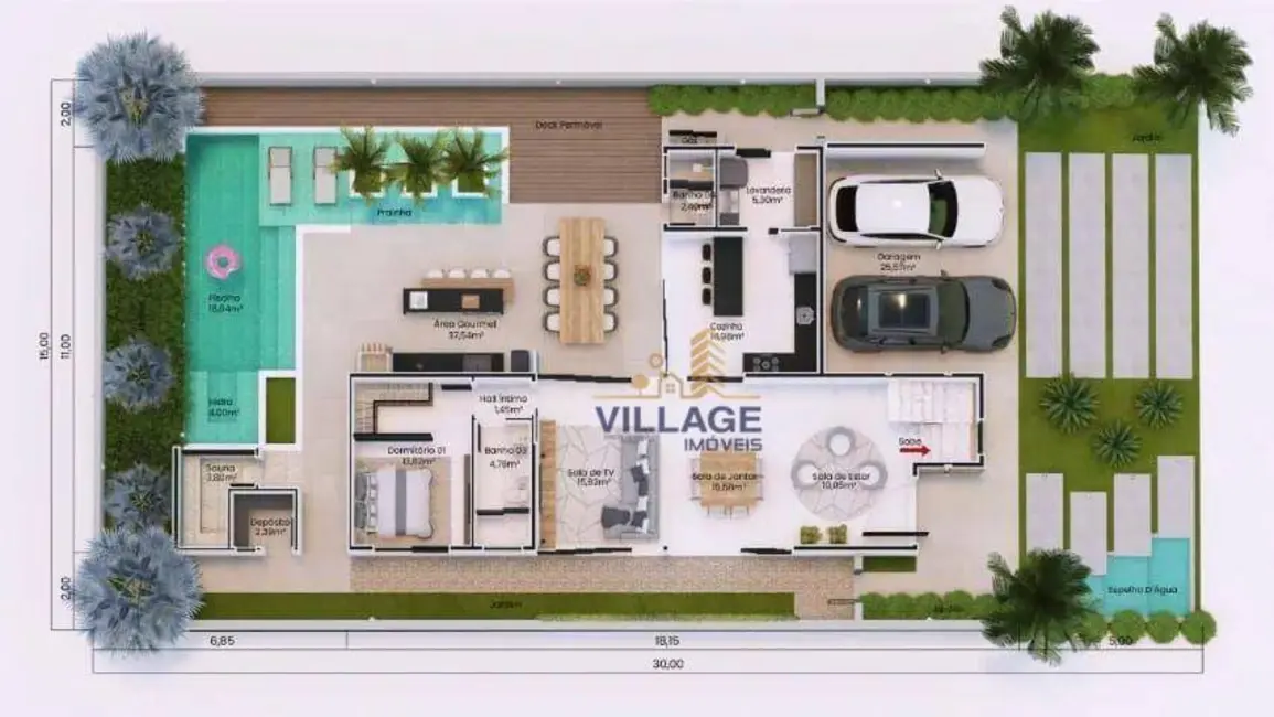 Casa com 3 quartos à venda, 450m2 em Santana De Parnaiba - SP - imagem 3 Foto 3 de Casa com 3 quartos à venda, 450m2 em Santana De Parnaiba - SP