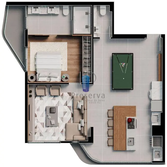 Foto 2 de Apartamento com 2 quartos à venda, 72m2 em São Judas, Itajai - SC