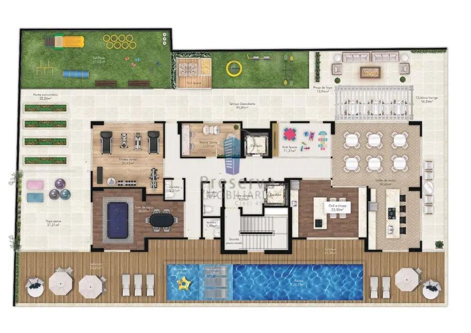 Apartamento com 3 quartos à venda, 116m2 em Fazenda, Itajai - SC - imagem 2 Foto 2 de Apartamento com 3 quartos à venda, 116m2 em Fazenda, Itajai - SC