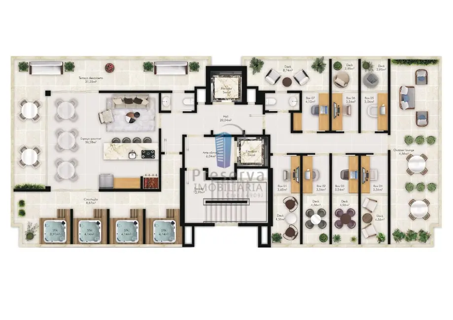 Apartamento com 3 quartos à venda, 116m2 em Fazenda, Itajai - SC - imagem 3 Foto 3 de Apartamento com 3 quartos à venda, 116m2 em Fazenda, Itajai - SC