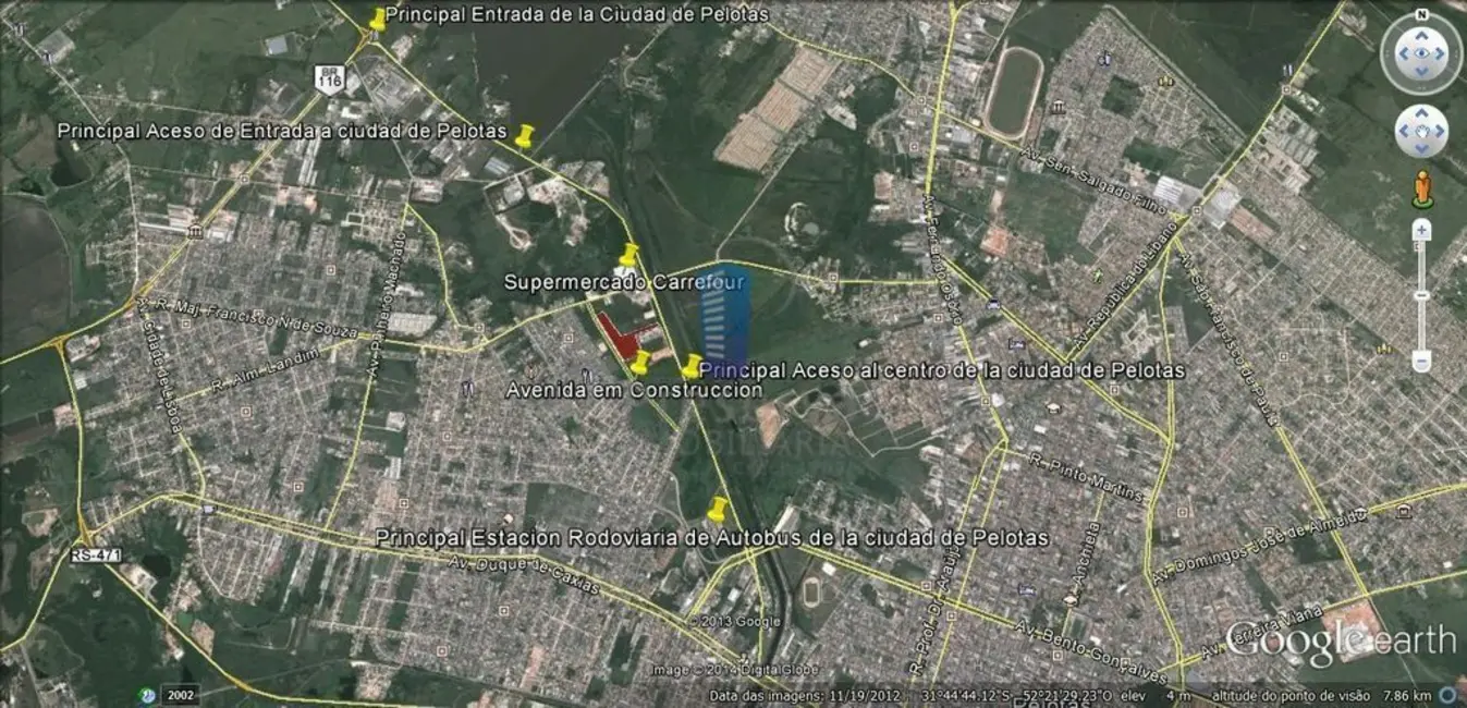 Terreno / Lote à venda, 35613m2 em Fragata, Pelotas - RS - imagem 2 Foto 2 de Terreno / Lote à venda, 35613m2 em Fragata, Pelotas - RS