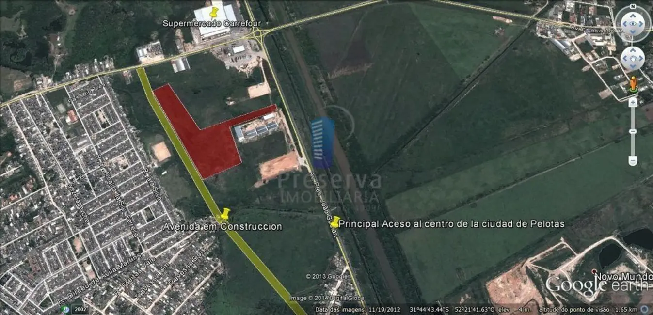 Terreno / Lote à venda, 35613m2 em Fragata, Pelotas - RS - imagem 1 Foto 1 de Terreno / Lote à venda, 35613m2 em Fragata, Pelotas - RS