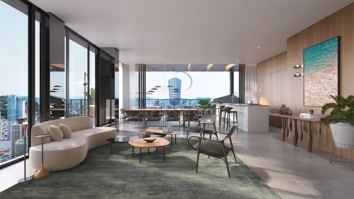 Foto 8 de Apartamento com 3 quartos à venda, 172m2 em Fazenda, Itajai - SC