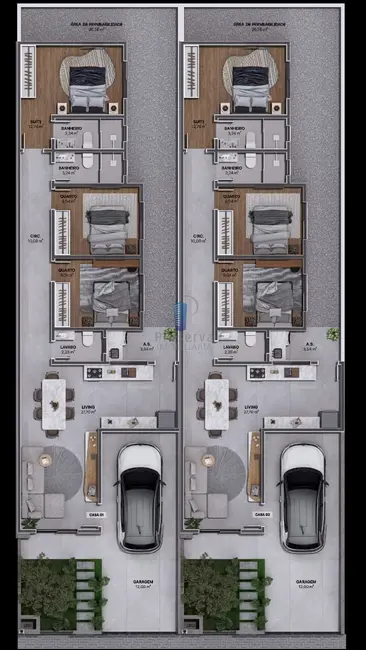 Foto 7 de Casa com 3 quartos à venda, 106m2 em Espinheiros, Itajai - SC