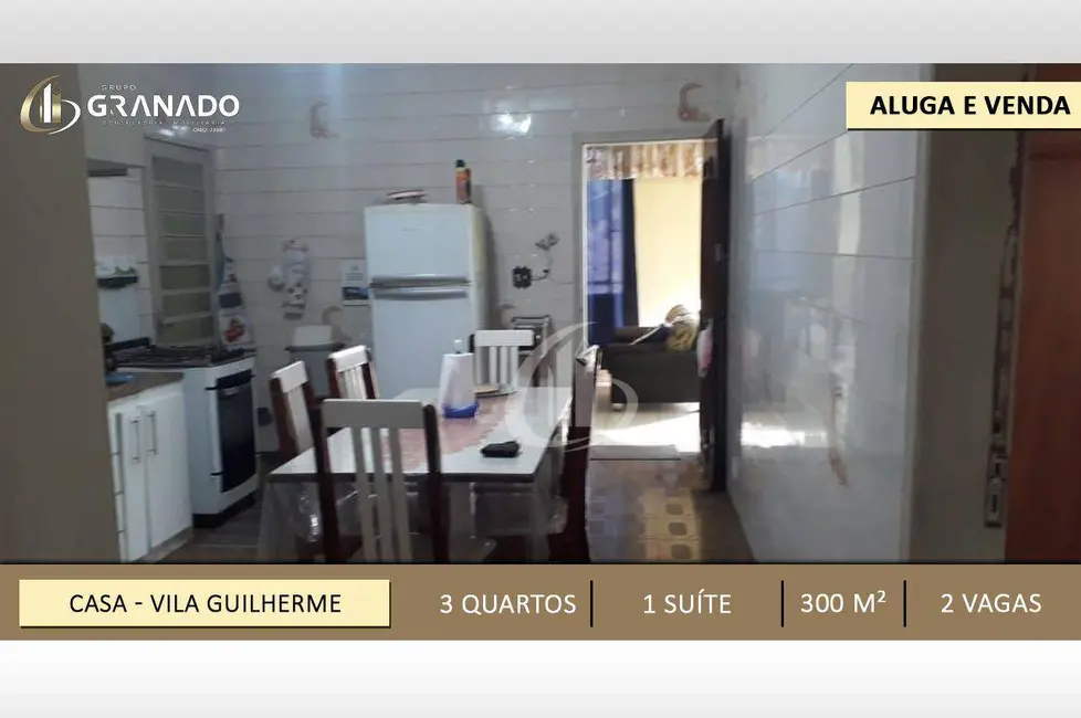 Casa com 3 quartos à venda, 300m2 em Vila Guilherme, São Paulo - SP - imagem 1 Foto 1 de Casa com 3 quartos à venda, 300m2 em Vila Guilherme, São Paulo - SP