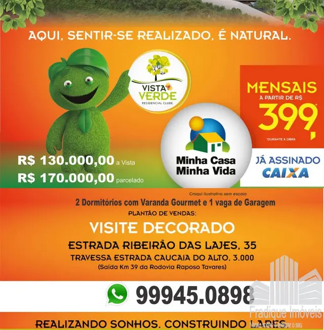 Foto 4 de Apartamento com 2 quartos à venda, 51m2 em Tijuco Preto, Cotia - SP