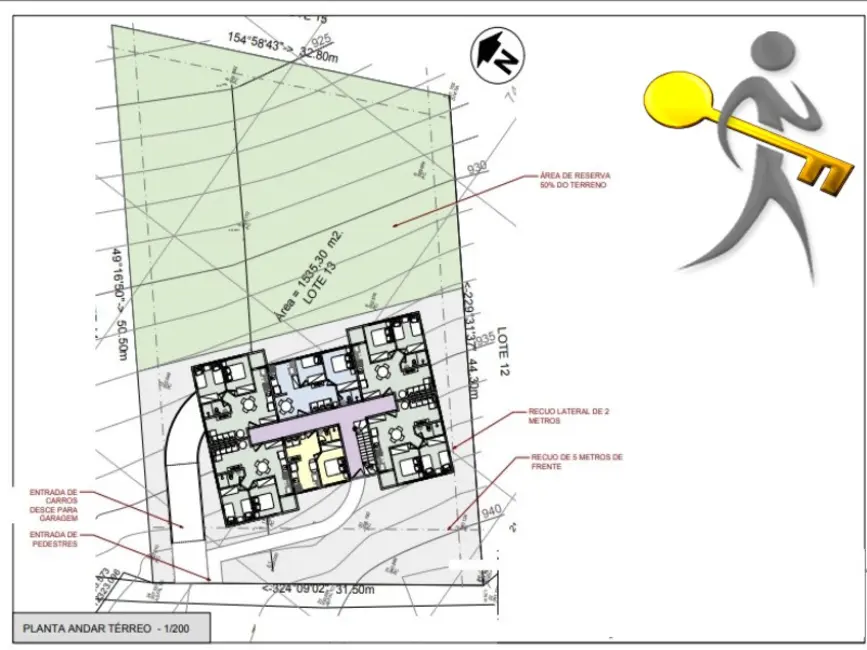 Foto 3 de Terreno / Lote à venda, 1535m2 em Mairipora - SP