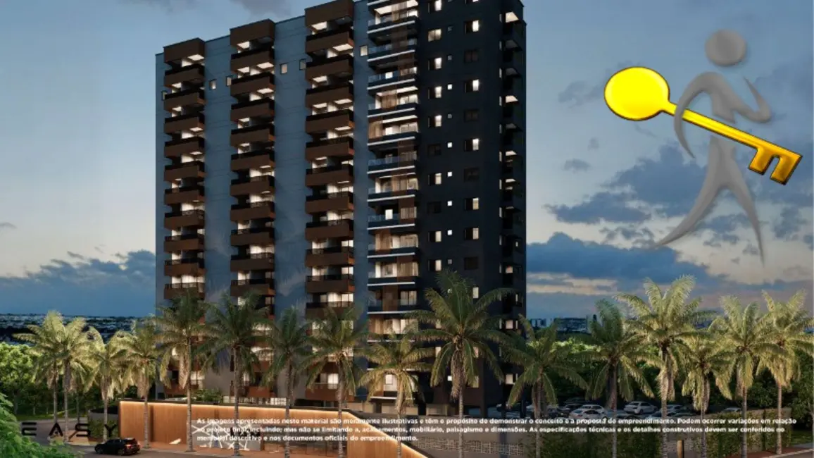 Foto 1 de Apartamento com 1 quarto à venda, 50m2 em Ribeirânia, Ribeirao Preto - SP