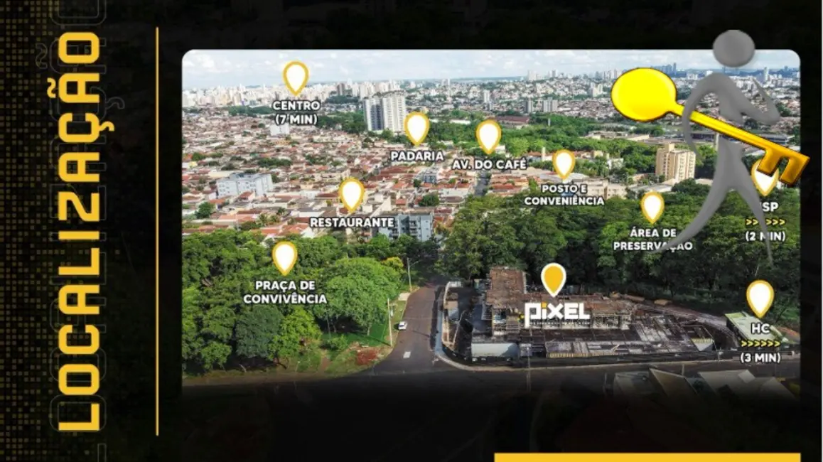 Foto 2 de Apartamento com 2 quartos à venda, 50m2 em Ribeirao Preto - SP