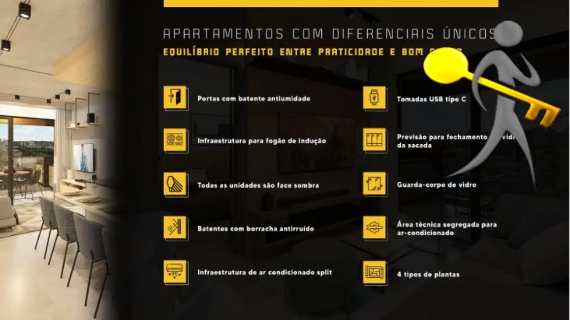 Foto 4 de Apartamento com 2 quartos à venda, 50m2 em Ribeirao Preto - SP
