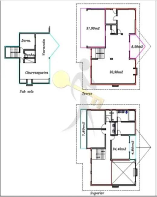 Foto 3 de Terreno / Lote à venda, 1732m2 em Mairipora - SP