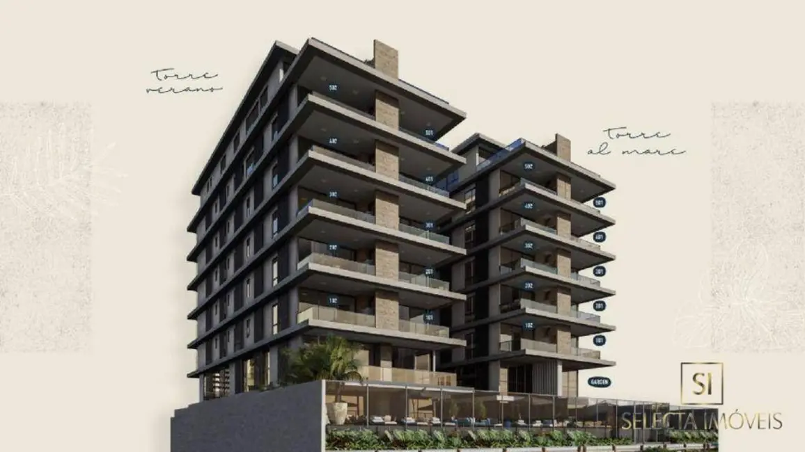 Apartamento com 3 quartos à venda, 241m2 em Balneário Santa Clara, Itajai - SC - imagem 7 Foto 7 de Apartamento com 3 quartos à venda, 241m2 em Balneário Santa Clara, Itajai - SC