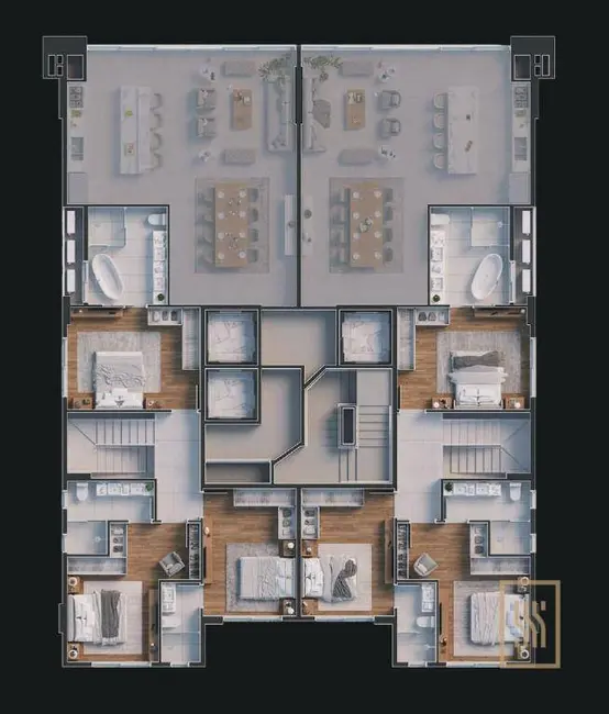 Foto 6 de Apartamento com 5 quartos à venda, 449m2 em Centro, Balneario Camboriu - SC