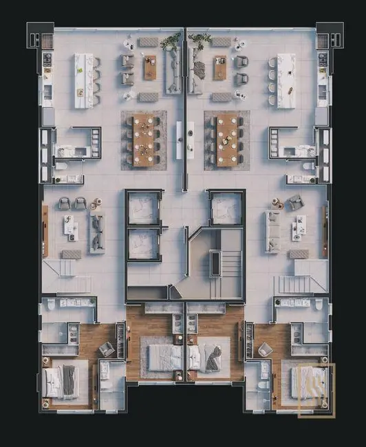 Foto 5 de Apartamento com 5 quartos à venda, 449m2 em Centro, Balneario Camboriu - SC