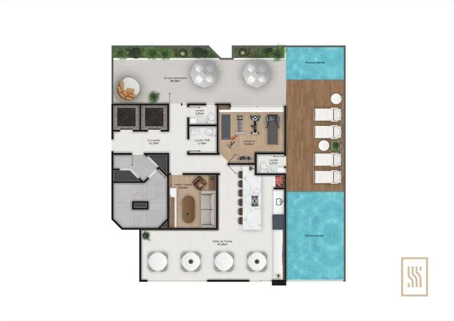 Foto 7 de Apartamento com 3 quartos à venda, 212m2 em Centro, Balneario Camboriu - SC