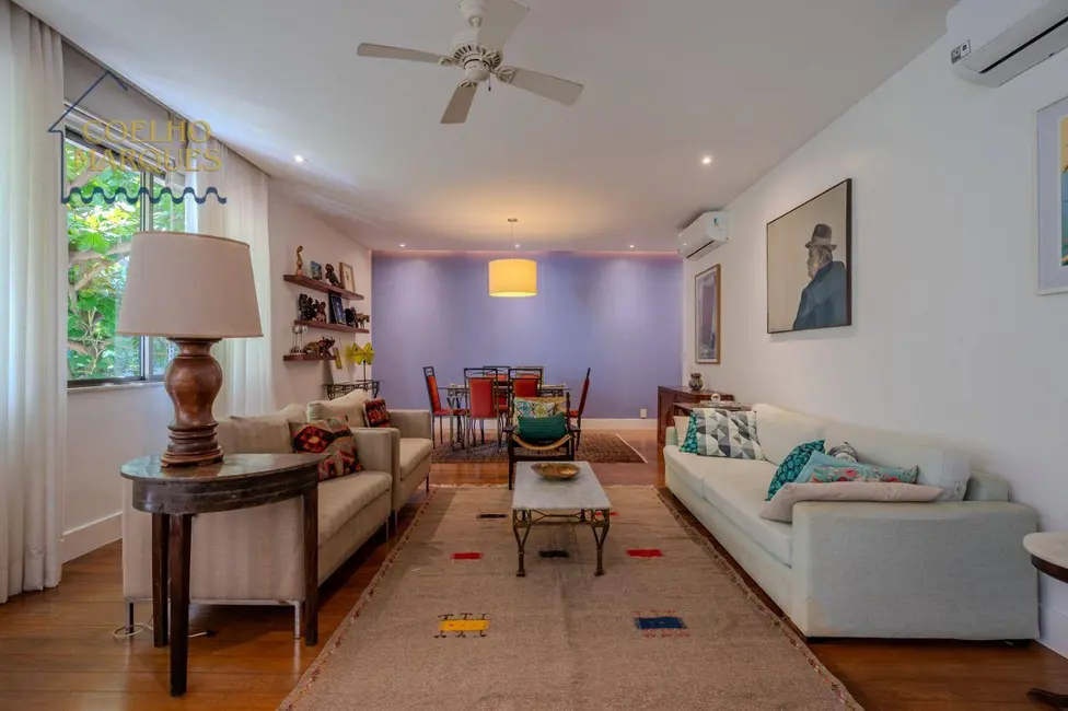 Apartamento com 3 quartos para alugar, 250m2 em Leblon, Rio De Janeiro - RJ - imagem 5 Foto 5 de Apartamento com 3 quartos para alugar, 250m2 em Leblon, Rio De Janeiro - RJ