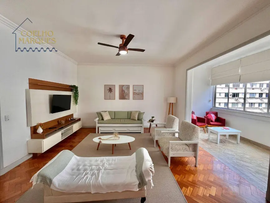 Foto 2 de Apartamento com 3 quartos à venda e para alugar, 182m2 em Copacabana, Rio De Janeiro - RJ