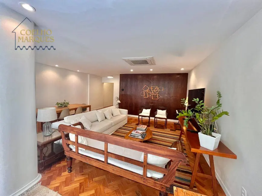 Apartamento com 3 quartos para alugar, 142m2 em Leblon, Rio De Janeiro - RJ - imagem 4 Foto 4 de Apartamento com 3 quartos para alugar, 142m2 em Leblon, Rio De Janeiro - RJ