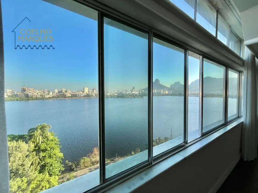 Apartamento com 4 quartos para alugar, 201m2 em Lagoa, Rio De Janeiro - RJ - imagem 3 Foto 3 de Apartamento com 4 quartos para alugar, 201m2 em Lagoa, Rio De Janeiro - RJ