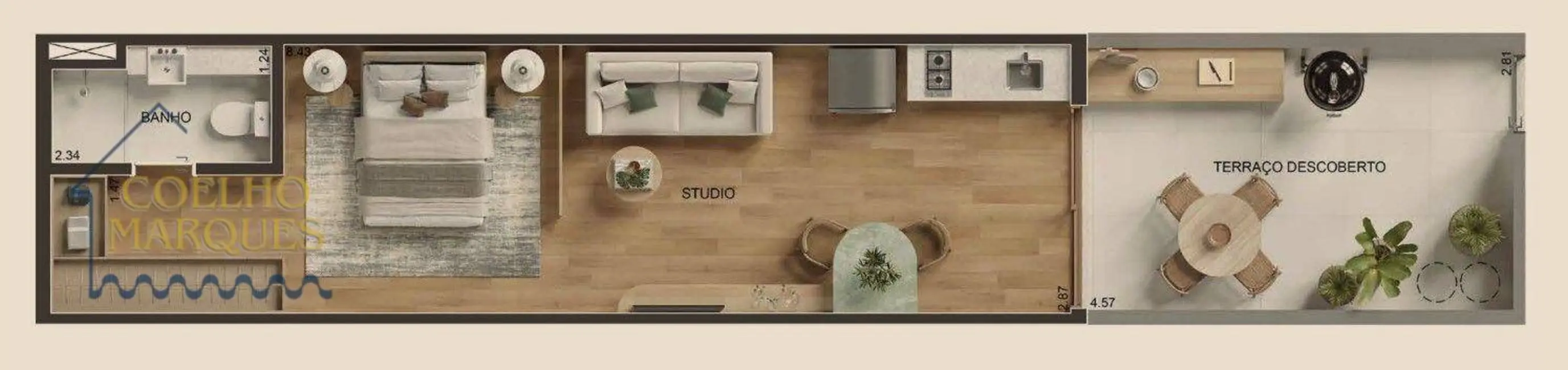 Foto 9 de Apartamento com 1 quarto à venda, 41m2 em Copacabana, Rio De Janeiro - RJ