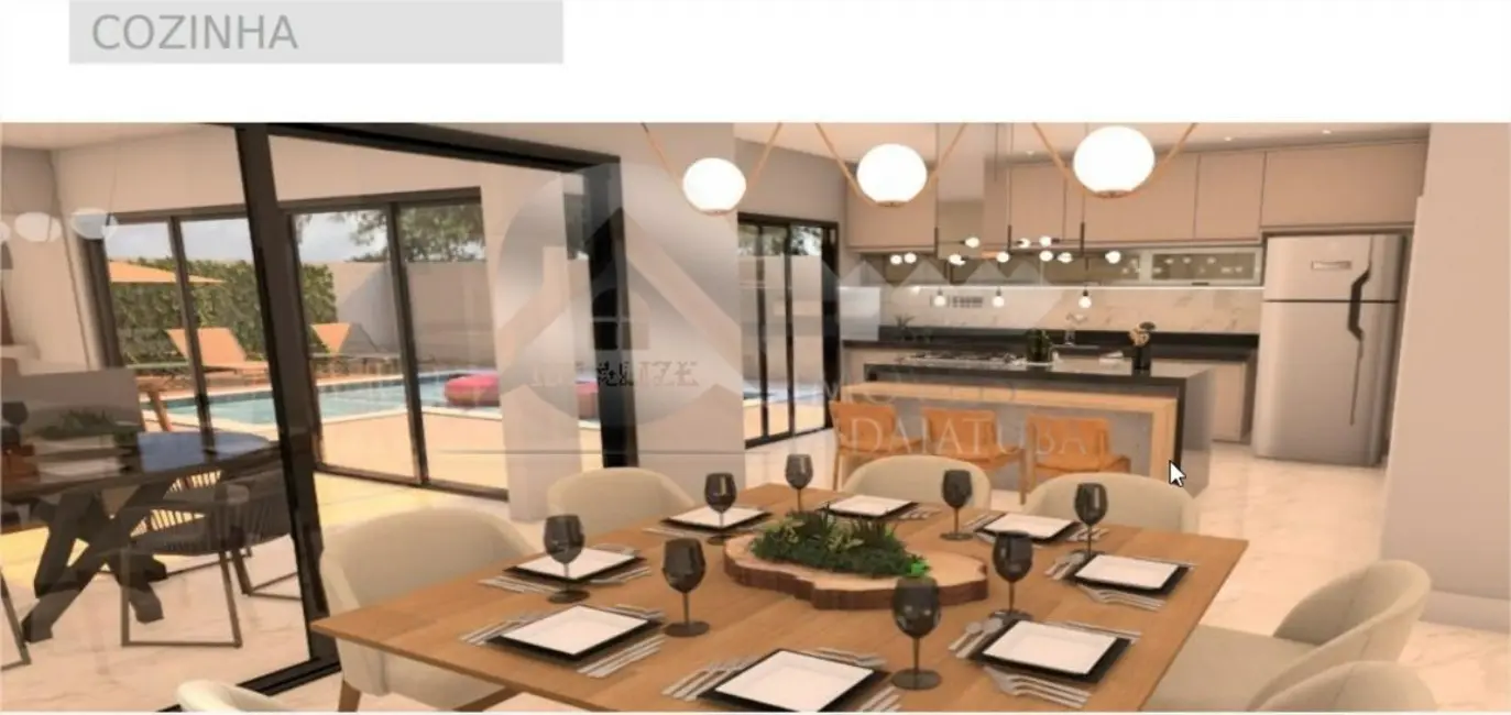 Foto 4 de Casa de Condomínio com 3 quartos à venda, 271m2 em Indaiatuba - SP