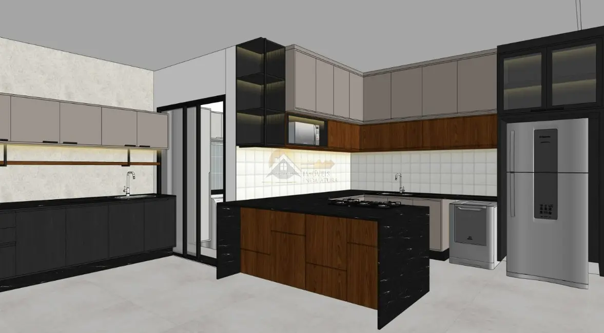 Casa de Condomínio com 3 quartos à venda, 203m2 em Indaiatuba - SP - imagem 3 Foto 3 de Casa de Condomínio com 3 quartos à venda, 203m2 em Indaiatuba - SP