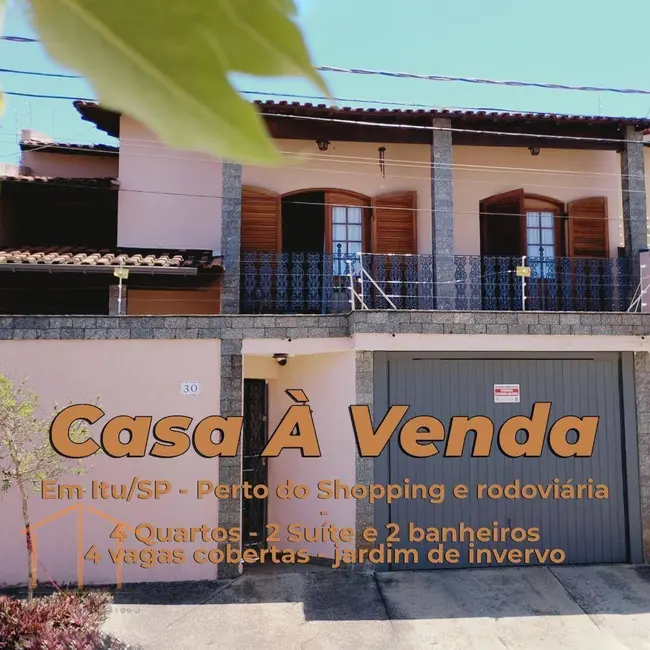 Foto 1 de Casa com 4 quartos à venda, 250m2 em Brasil, Itu - SP