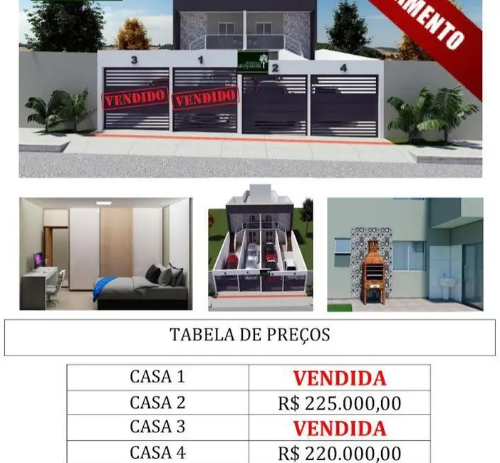 Casa de Condomínio com 2 quartos à venda, 68m2 em Liberdade, Santa Luzia - MG - imagem 9 Foto 9 de Casa de Condomínio com 2 quartos à venda, 68m2 em Liberdade, Santa Luzia - MG